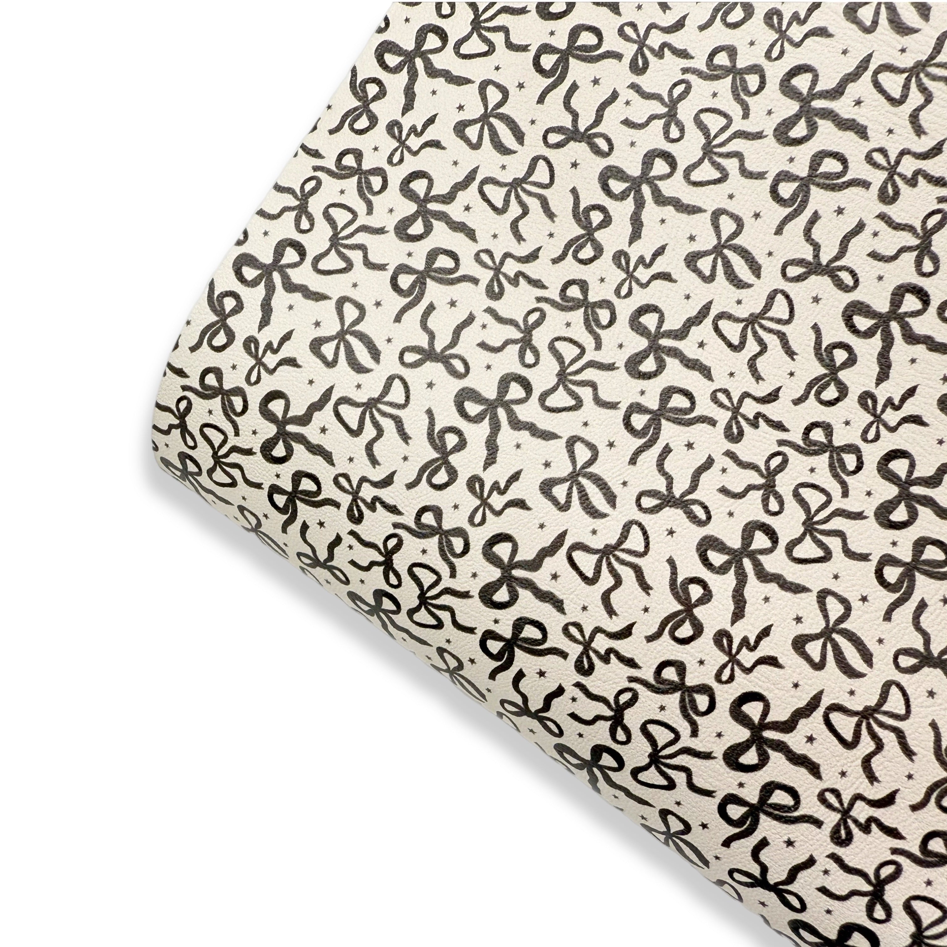So Many Bows Premium Faux Leather Fabrics - Eliza Henri