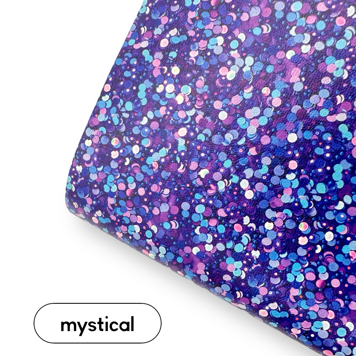 SEQUINS & CONFETTI | PREMIUM LEATHERETTE FABRIC - Eliza Henri