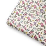 Mermaid Kawaii Premium Faux Leather Fabric - Eliza Henri