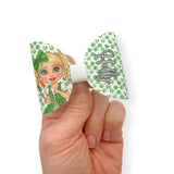 IRISH DOLLY 3.5” | PRE CUT DIY HAIR BOW LOOPS - Eliza Henri