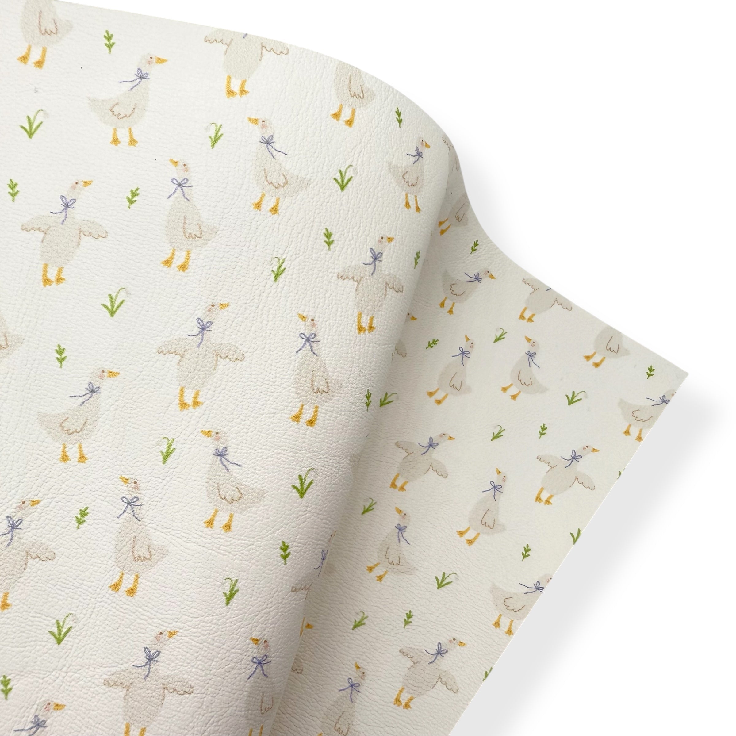 CUTE LITTLE GOOSE | PREMIUM LEATHERETTE FABRIC - Eliza Henri