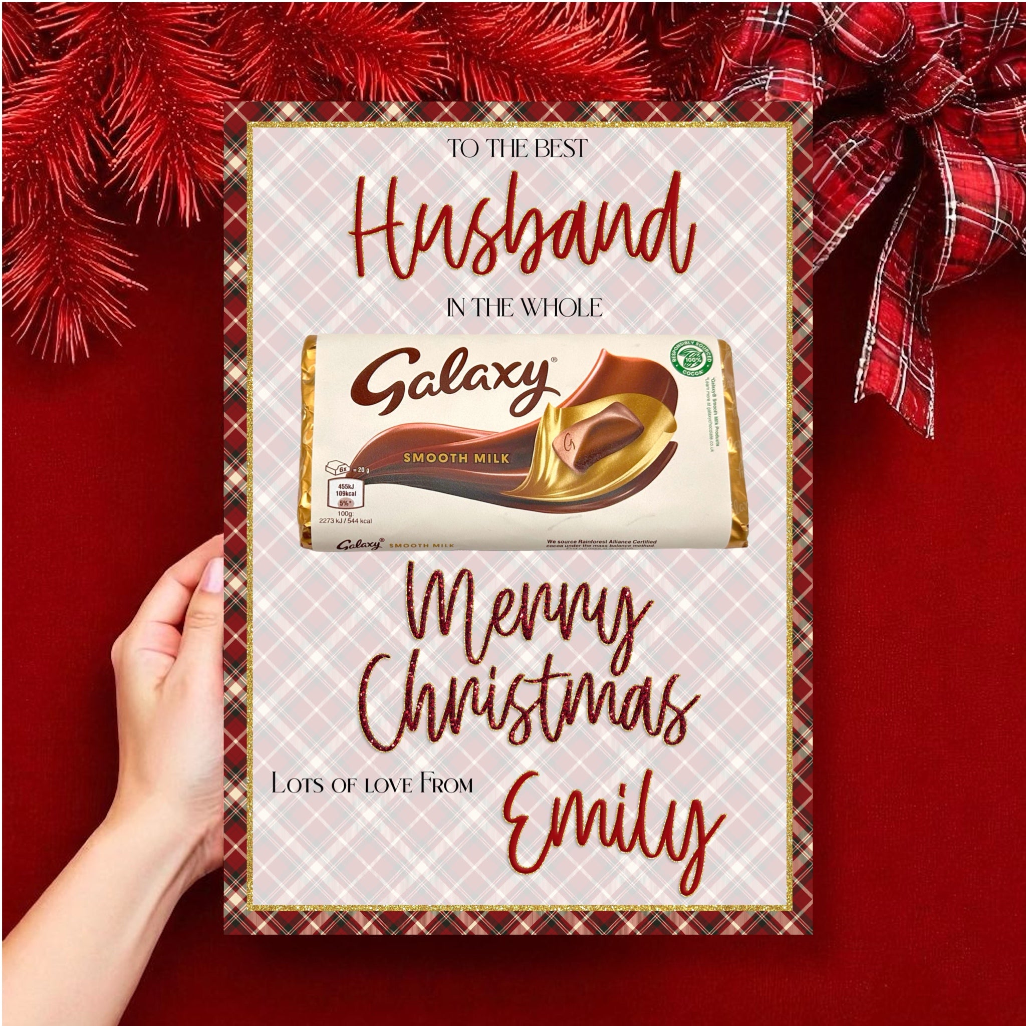 TARTAN MERRY CHRISTMAS | IN THE WHOLE GALAXY BOARD - Eliza Henri