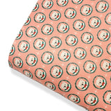 The Xmas Polar Bear Premium Faux Leather Fabric - Eliza Henri