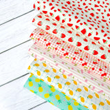 FRUITY PATENT FABRIC SHEETS