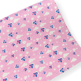1st Time Flyer Landscape Premium Faux Leather Fabric - Eliza Henri