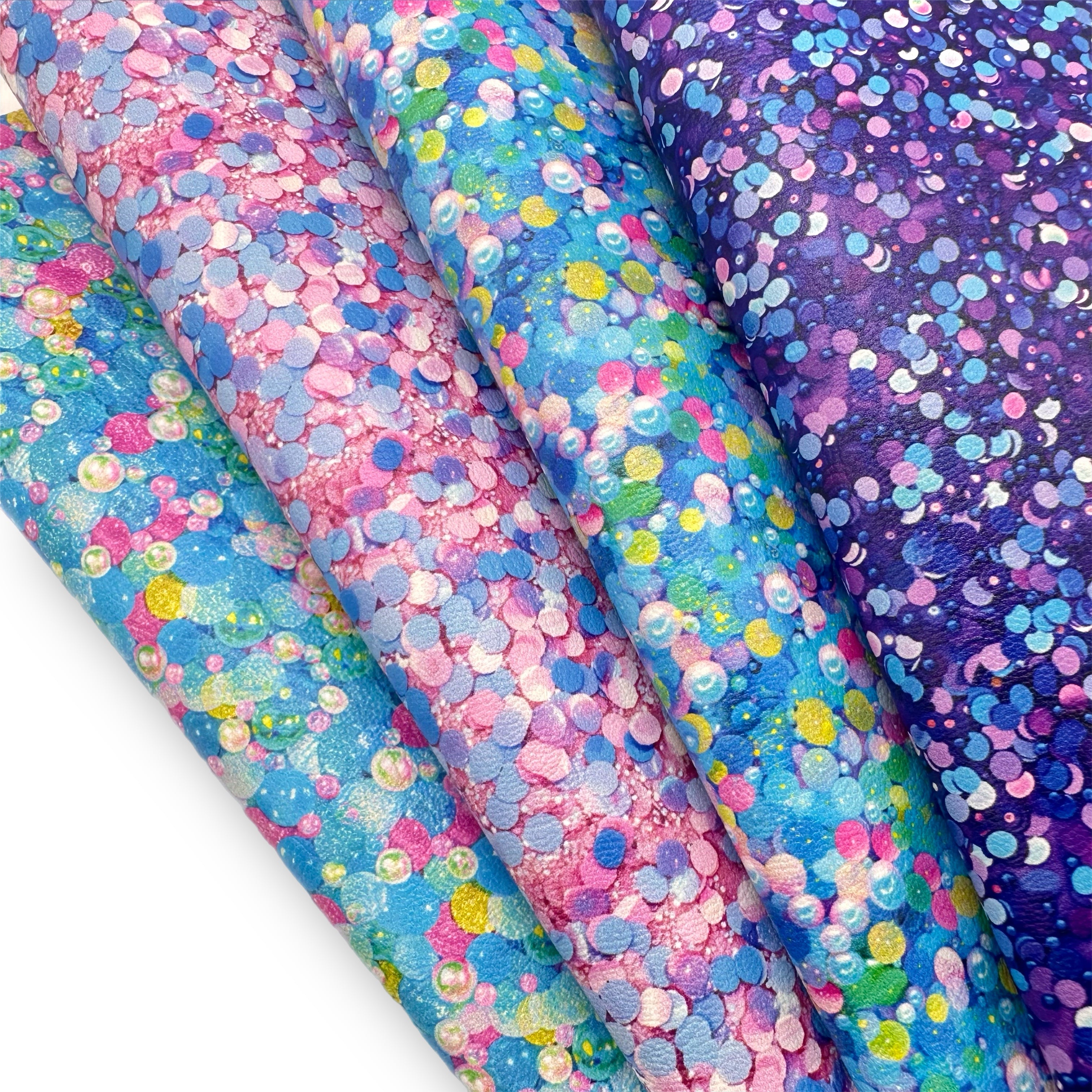 SEQUINS & CONFETTI | PREMIUM LEATHERETTE FABRIC - Eliza Henri