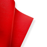 SIREN RED CORE COLOUR PREMIUM FAUX LEATHER FABRIC SHEETS - Eliza Henri