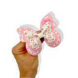 Too Cute for School Butterfly Pinch Bows | DIY Cut Out Faux Leather Fabric Sheets