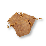 Natural Mini Drawstring Pouches - Eliza Henri