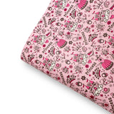 She's a Princess Premium Faux Leather Fabric - Eliza Henri