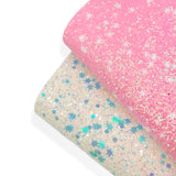 Snow Day | Premium Chunky Glitter Fabric