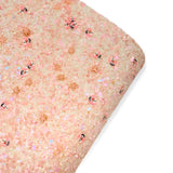 Snow Much Love | Premium Chunky Glitter Fabric