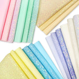 THE ULTIMATE PASTEL COLLECTION-  FAUX & CHUNKY GLITTER FABRIC