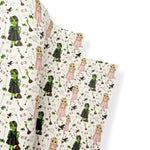 PINK & GREEN WITCH DOLLY PREMIUM FAUX LEATHER FABRICS - Eliza Henri