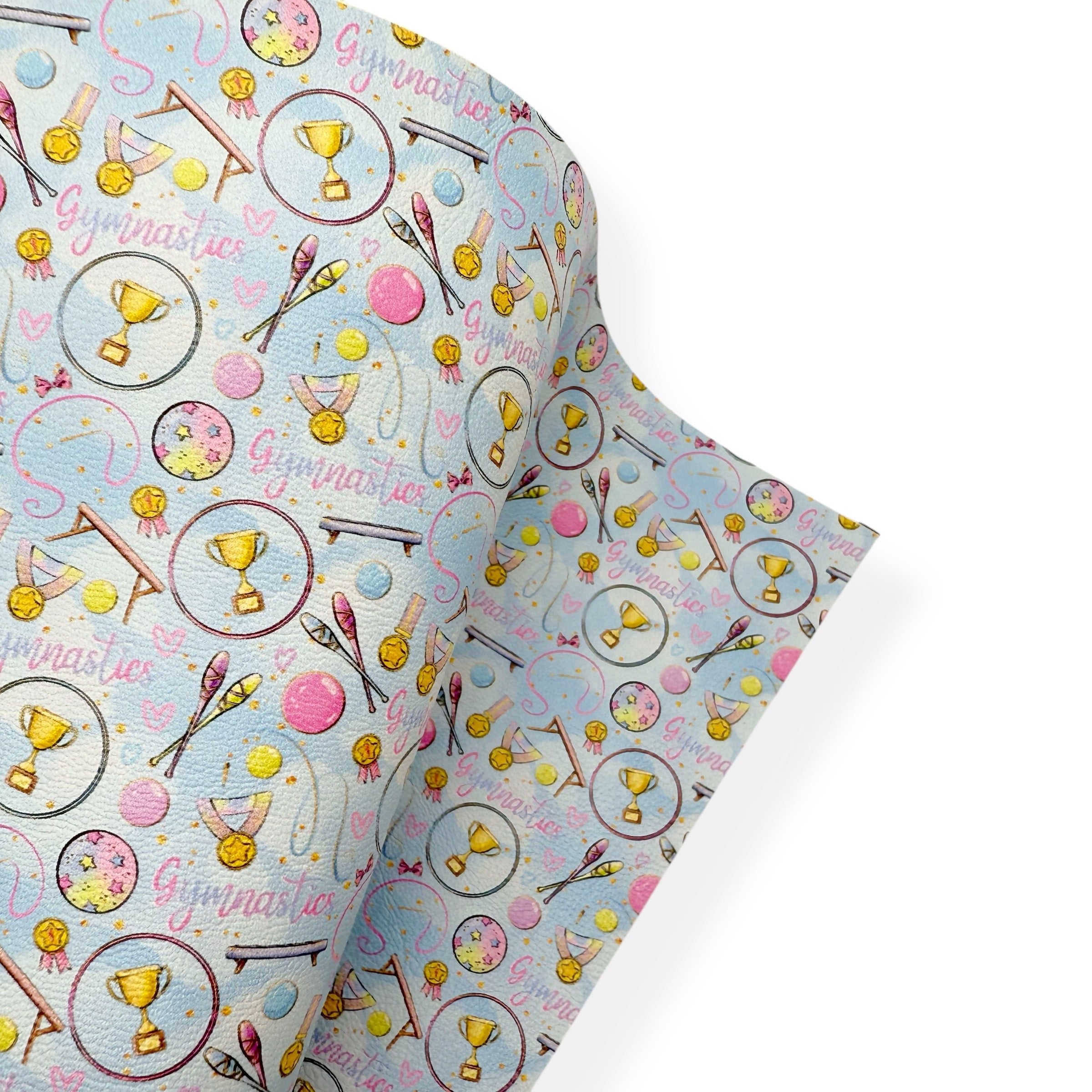 GYMNASTICS TIME PREMIUM FAUX LEATHER FABRICS - Eliza Henri