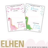 Everyone loves Dinos Chocolate In the Entire Galaxy Board Digital Download- 2 designs - Eliza Henri