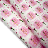 MOTHERS ARE FLOWERS.. BLONDE PREMIUM FAUX LEATHER FABRICS - Eliza Henri