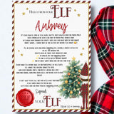 TARTAN ELF ARRIVAL LETTERS 2025