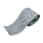 Silver Disco | Core Colour Glitter Mega Bow Strips - Eliza Henri