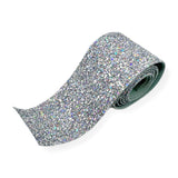 Silver Disco | Core Colour Glitter Mega Bow Strips - Eliza Henri