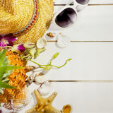Summer Holidays Canvas Photography Background