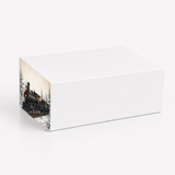 Navy Christmas Express Train- Magnetic Box Side Skins - Set of 2