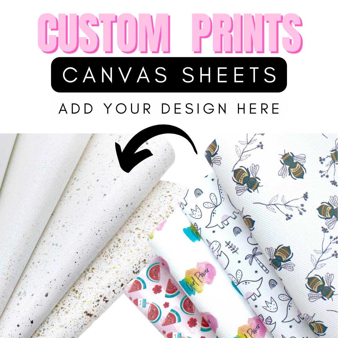 CUSTOM- PRINT YOUR OWN CANVAS FABRIC SHEETS - Eliza Henri