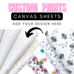 CUSTOM- PRINT YOUR OWN CANVAS FABRIC SHEETS - Eliza Henri
