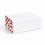 Naughty Elf Side Skins- Magnetic Box Side Skins - Set of 2- Red
