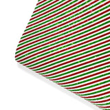 Elf Stripes Chunky Glitter Fabric - Eliza Henri