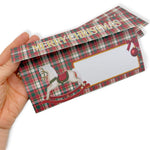 Merry Christmas- Traditional Rocking Horse- Printed Wallet Envelopes - Eliza Henri