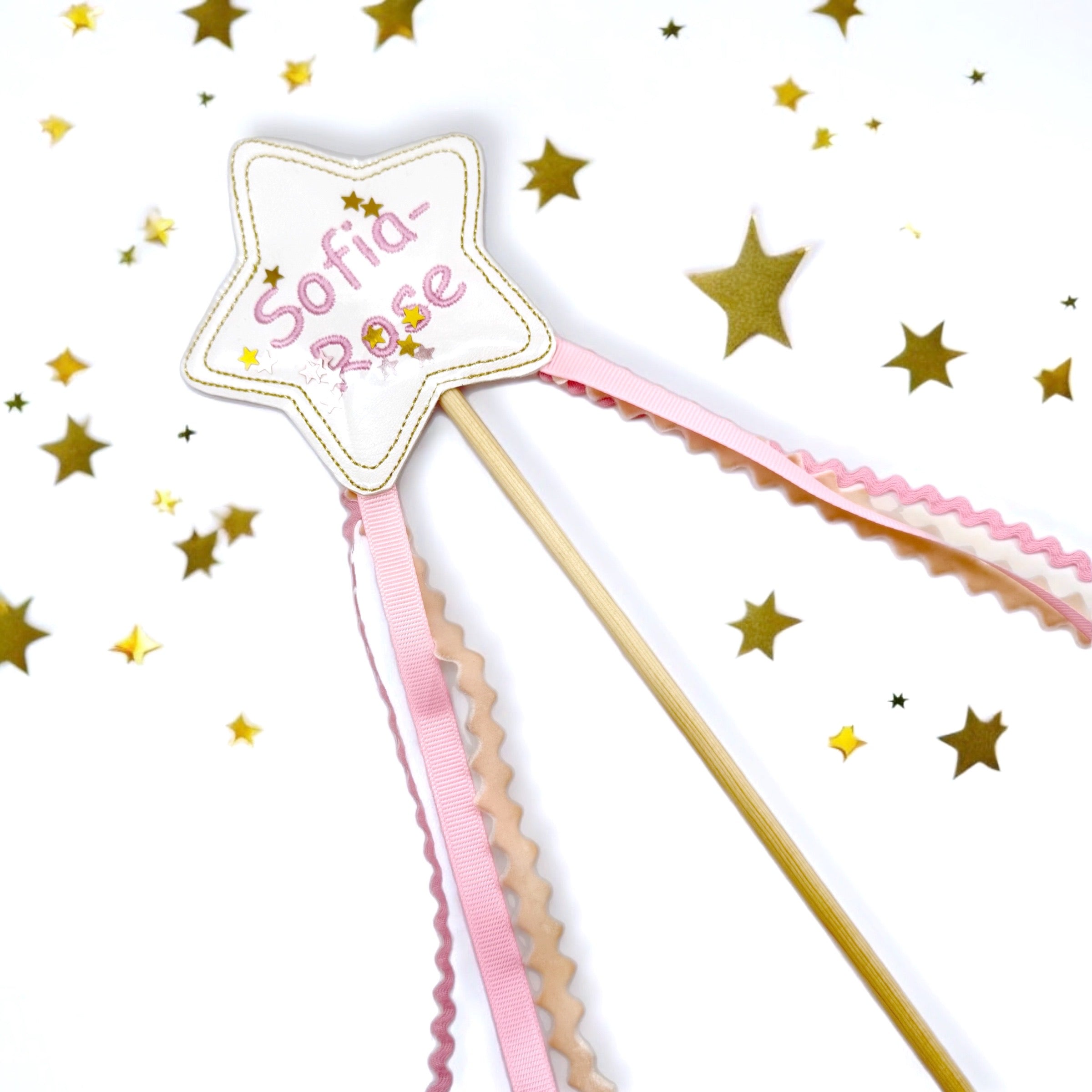 Personalised Star | Embroidered Feltie Wand Kit - Eliza Henri