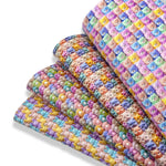 PASTEL WOOLY SHEEP PREMIUM FAUX LEATHER FABRIC - Eliza Henri