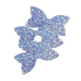 Fairytales Lilac Pre Cut Chunky Glitter Bow Tails & Centres 3.5”- 4 Pack - Eliza Henri