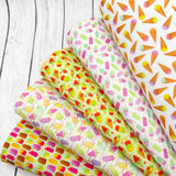 RETRO FREEZE POP- Felt, Suede, Velvet or Satin Premium Fabric Sheets