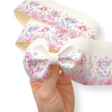 Shes a Mermaid Faux Leather Mega Bow Strips - Eliza Henri