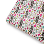 Good Vibes Girl Premium Faux Leather Fabric - Eliza Henri