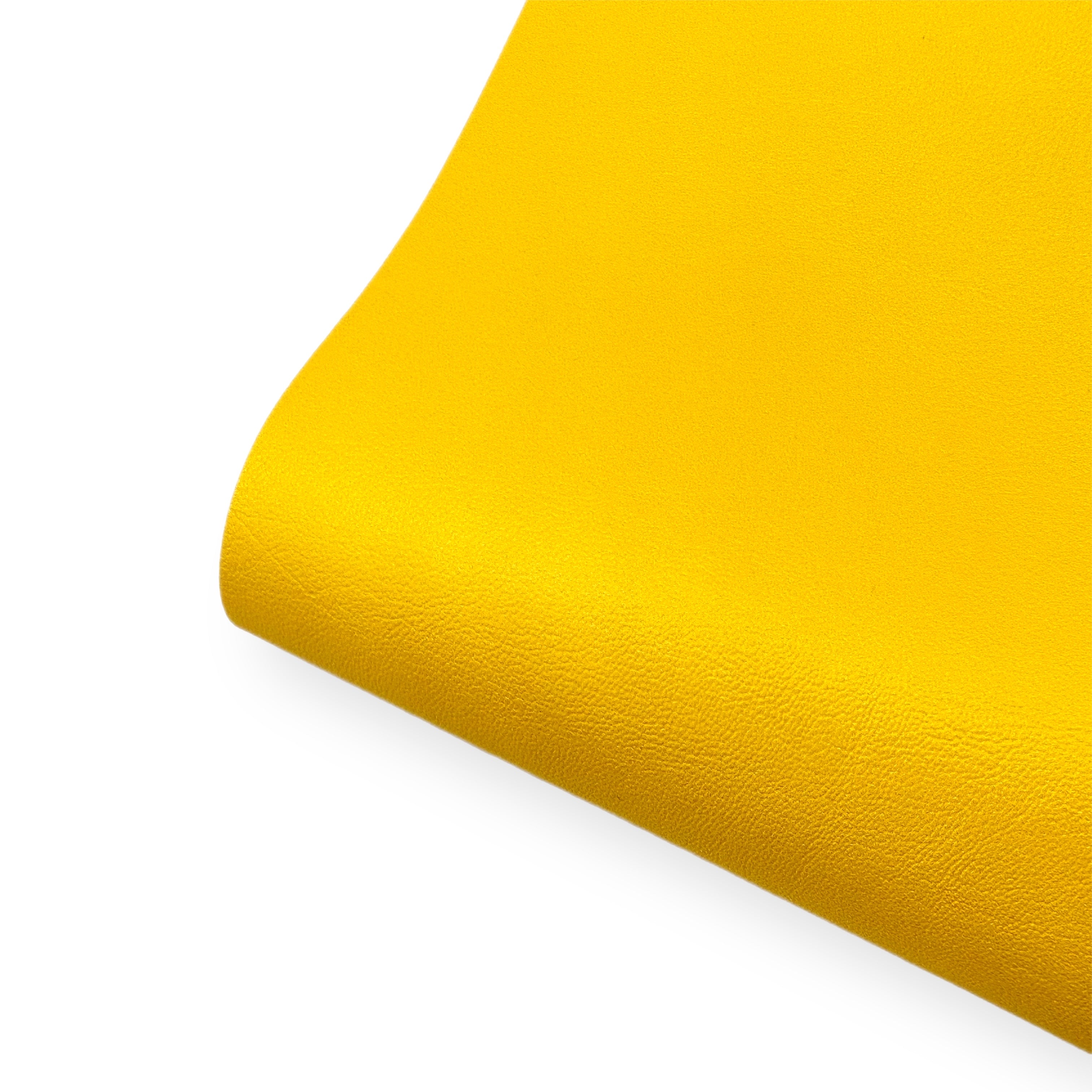 Teddy Bear Yellow Premium Faux Leather Fabric Sheets - Eliza Henri