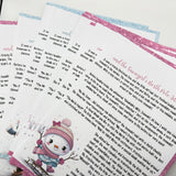Snowman A4 story Bundle- 10 pack