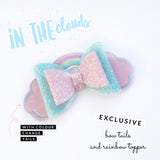 2 IN 1 BOW TAILS & TOPPERS- IN THE CLOUDS COLOUR CHANGE BOW TAILS - Eliza Henri