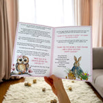 MAGICAL EASTER PINK GIRLS ADVENTURE STORY BOOKLETS- PREMIUM CARD - Eliza Henri
