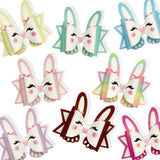 BETSY BUNNY FAUX LEATHER DIY HAIR BOW LOOPS & CRAFT CUTOUT SHEETS - Eliza Henri