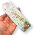 Manifest that Sh#%! Pink & Gold Create your own Shaker Bookmark Felties - Eliza Henri