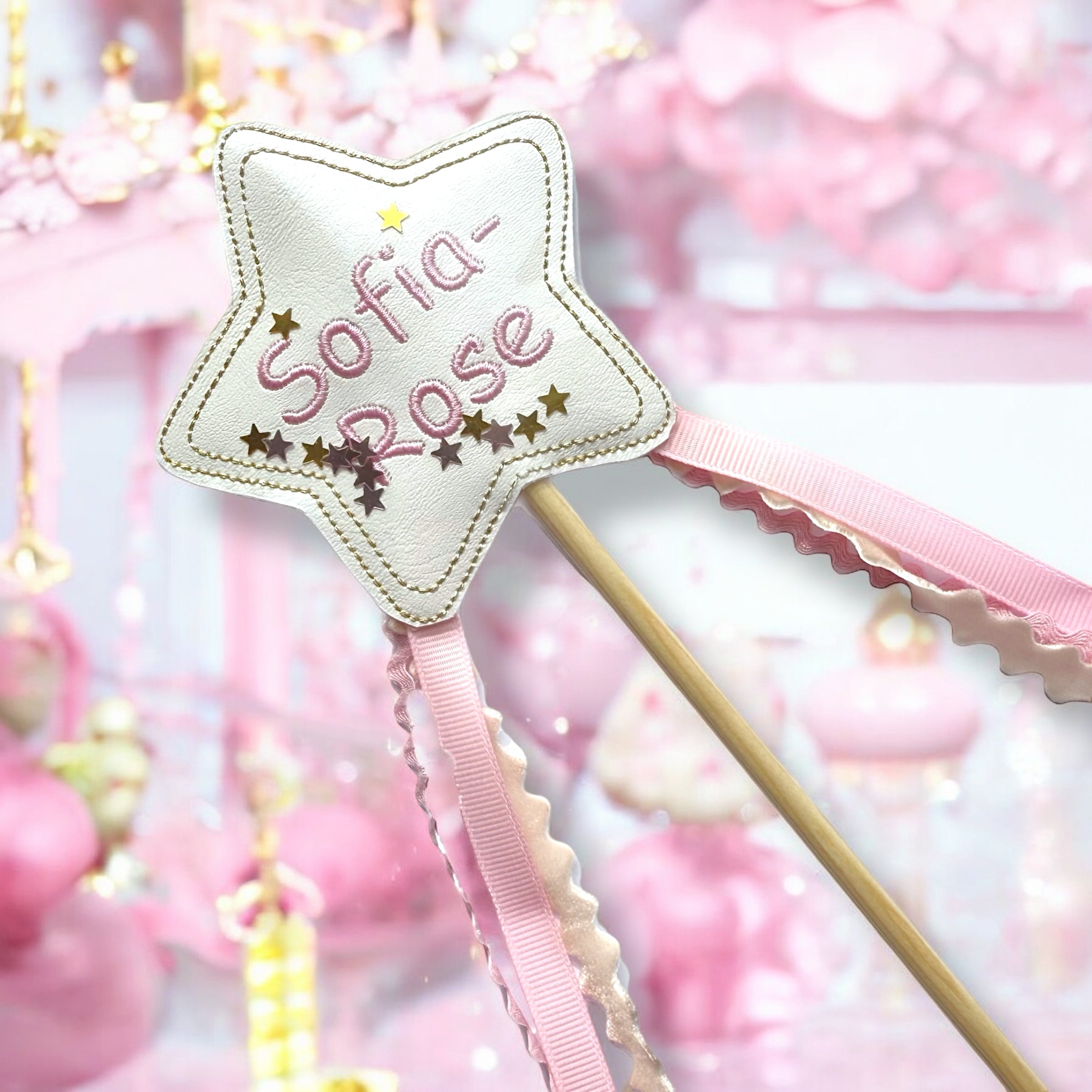 Personalised Star | Embroidered Feltie Wand Kit - Eliza Henri