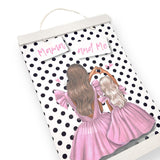 Pine Magnetic Hanger Frame - 21cm A4 - Eliza Henri