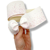 FLOATING HEARTS LEATHERETTE MEGA BOW STRIPS- 2 SIZES - Eliza Henri