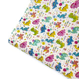 Limited Edition Dino Happy Birthday Chunky Glitter Fabric - Eliza Henri