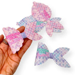 Today I'm going to be a Mermaid Bow 3.5” | Pre Cut DIY Hair Bow Loops - Eliza Henri