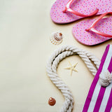 Beach Time Canvas Photography Background
