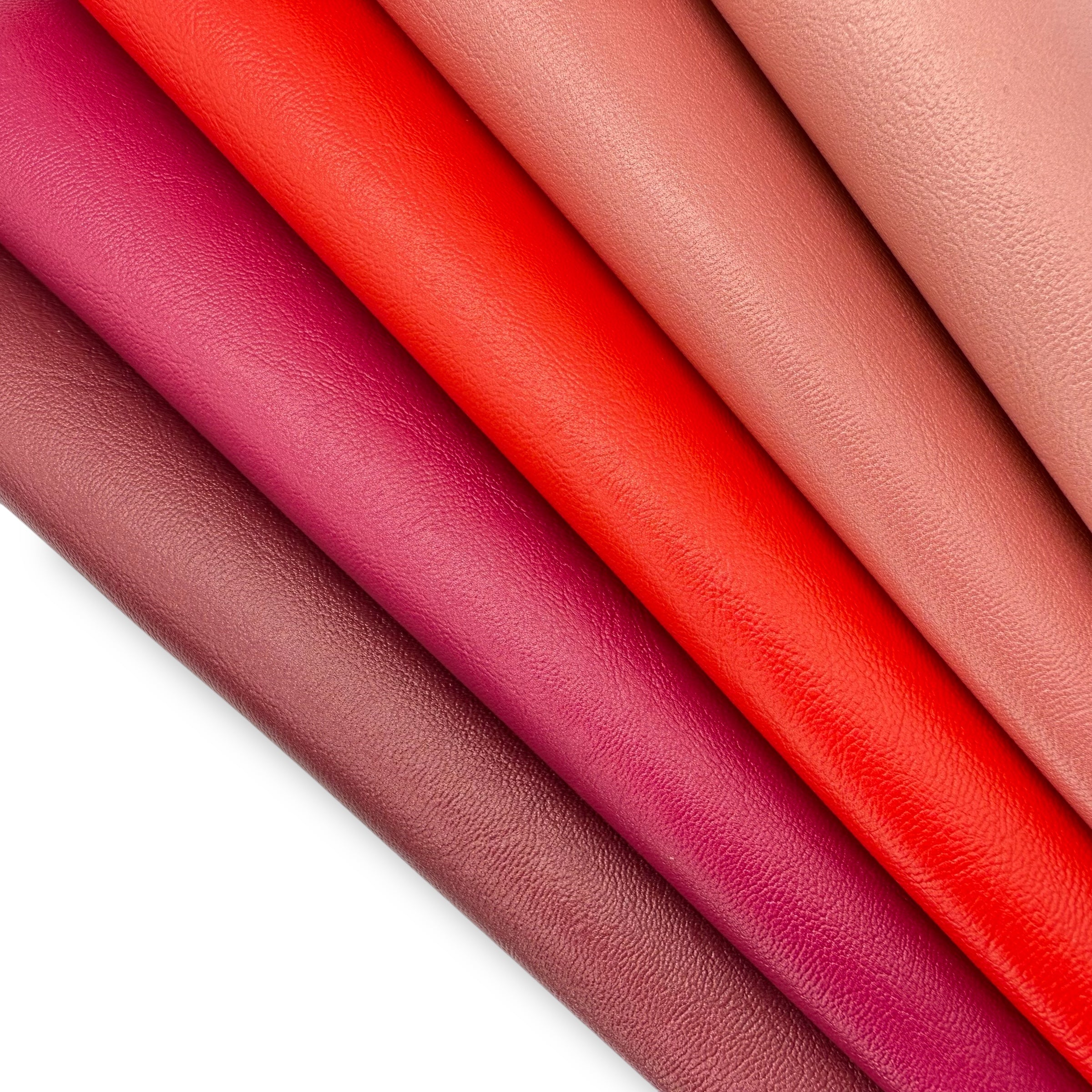 BERRY DAZED CORE COLOUR PREMIUM FAUX LEATHER FABRIC SHEETS - Eliza Henri